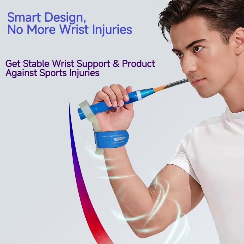 Badminton polssteun trainer, badminton trainingsapparaat, wrap-around polstrainer, professionele beschermende uitrusting