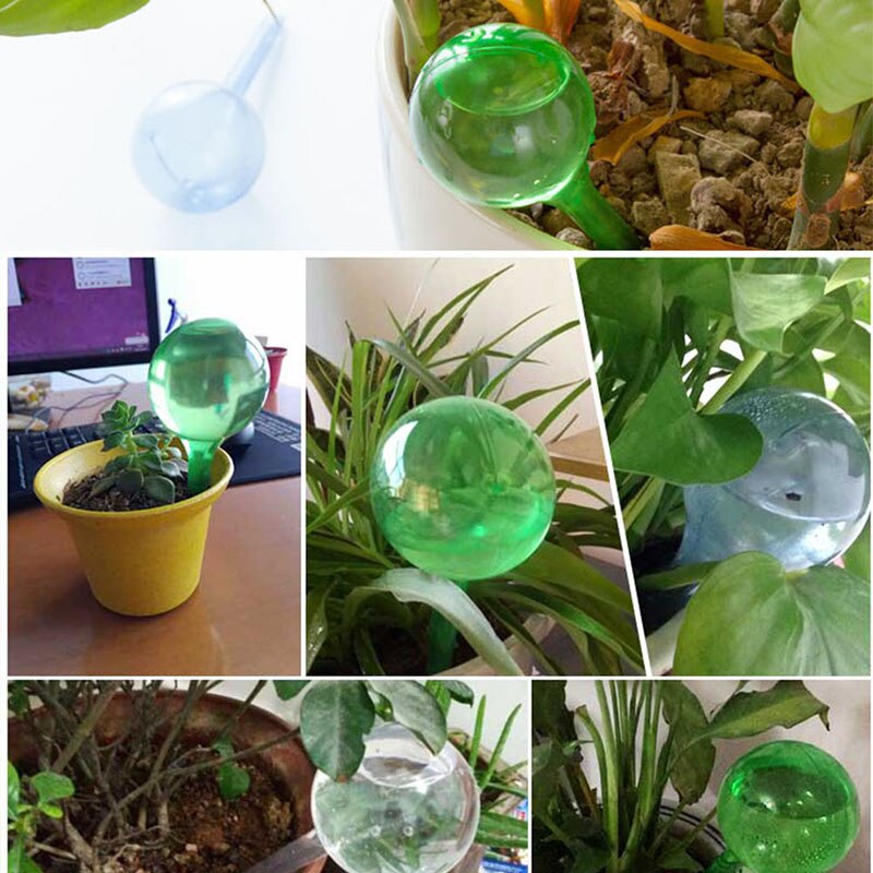 Bloem Automatische Sproeisysteem Apparaat Kamerplant Plant Pot Bulb Globe Tuin Huis Waterer Water Blikjes Pvc Automatische Water Lamp