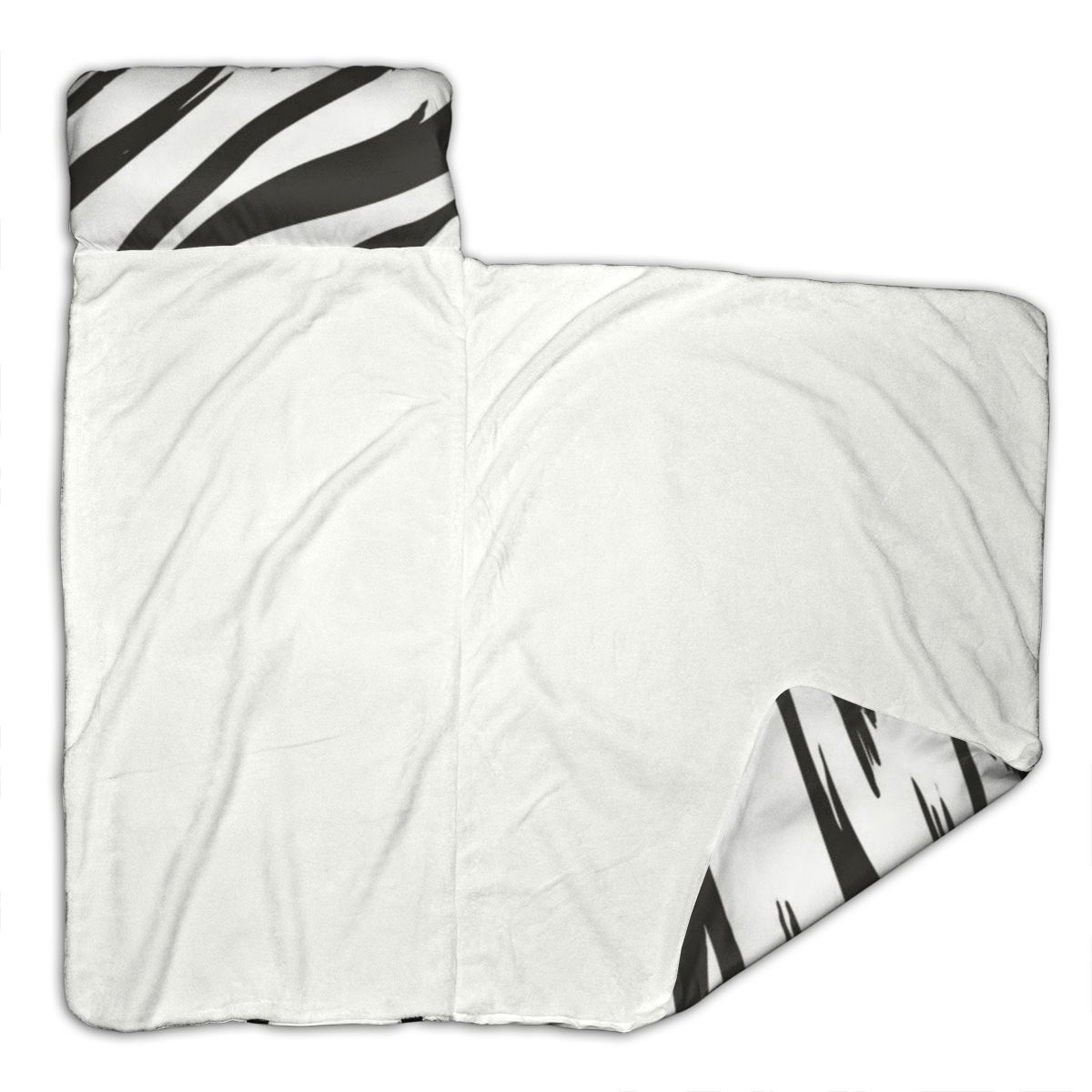 Drôle zèbre peau matelas enfant en bas âge sieste tapis de couchage maternelle enfants ensemble de literie avec oreiller