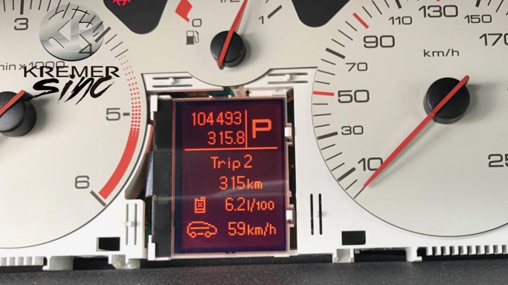 LCD Display for Peugeot 407 407SW 407 Coupe VDO Group Dashboard Cluster A2C53119649 9658138580 Dashboard Instrument Cluster