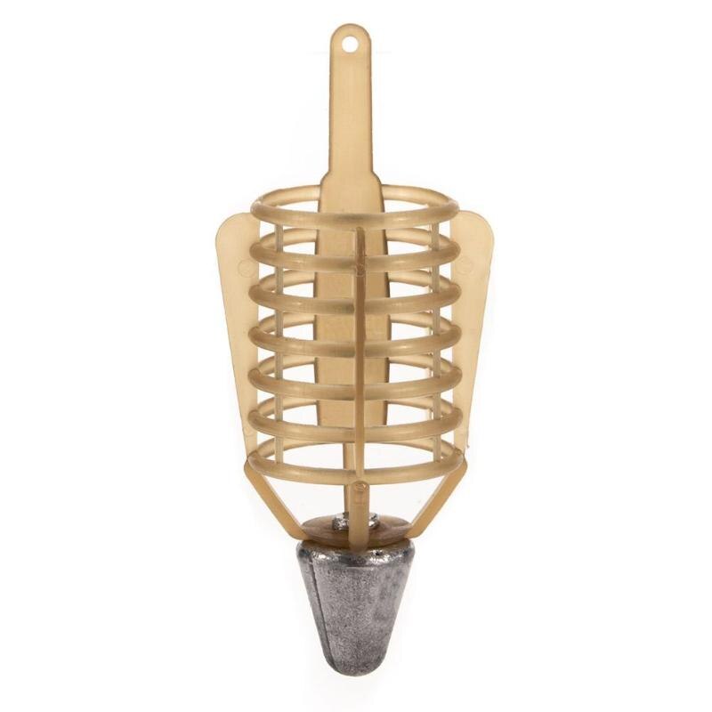 Bateau carpe pêche distributeur d'appâts Cages porte-leurre panier Cage piège de pêche plomb plombs plastique pêche leurre Cage
