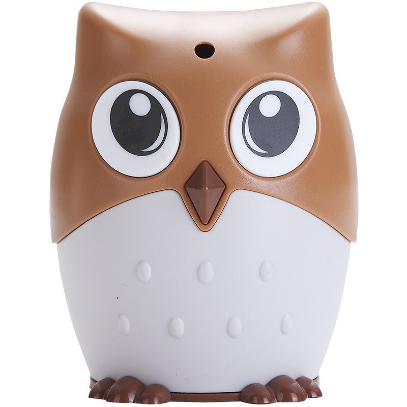 Distributeur automatique de cure-dents, hibou de dessin animé, conteneur de cure-dents de bureau