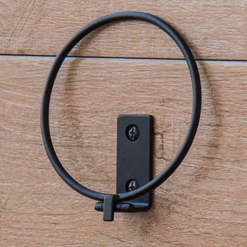 11cm folde blomsterpotte bakker vægmonteret planter ring potte holder blomster plante holder væg beslag altan