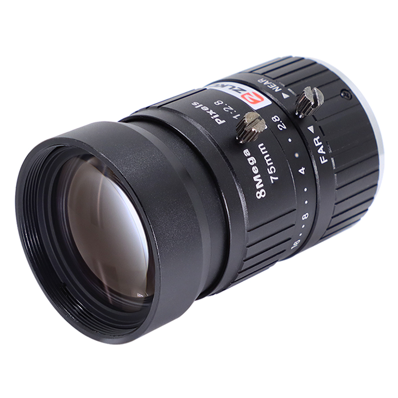 ZLKC 75mm c montiertes Objektiv 8mp fa 1 ''verzerrung armes cctv f2.5 hd 8Megapixel Bild verarbeitung shand objektiv für Industrie kameras