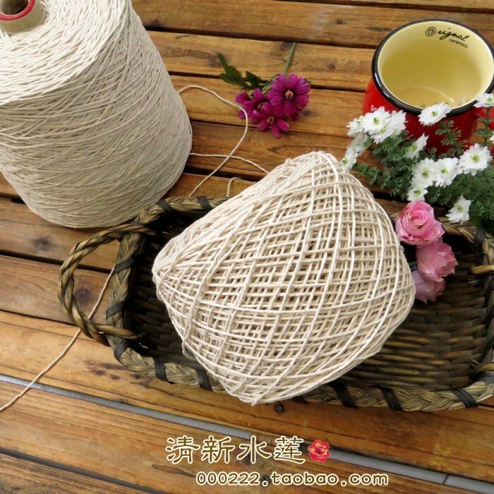 handgemachte häkelarbeit haken blume tasche haken DIY untersetzern isomatte hohlgeflecht volle baumwolle Beige ursprünglich dicke linie