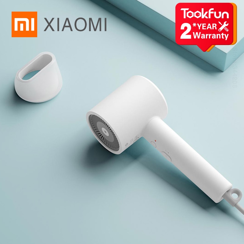 Xiaomi mijia anion nopeasti kuivuva hiustenkuivaaja  h300 negatiivinen lon hiustenhoito professinal home 1600w kannettava vesi-ioni-hiustenkuivain diffuusori