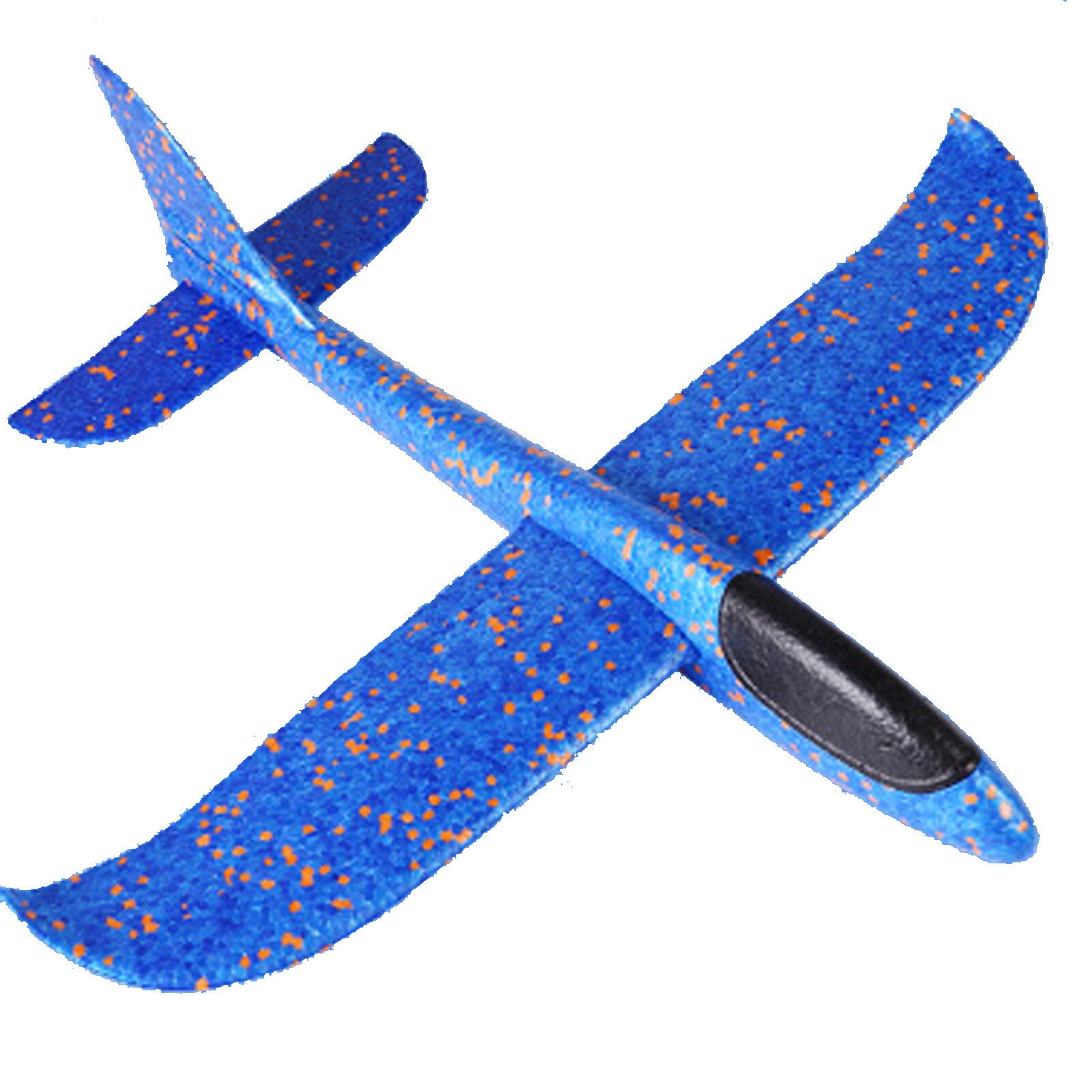 Foam Throwing Glider Toy Airplane Aircraft Multiple Colour Toy Hand Airplane Model Glow Toys Throw The Plane ألعاب منتج جديد: B