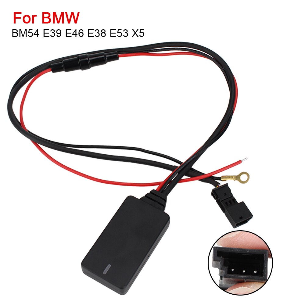 Adaptateur Audio et Radio Bluetooth pour BMW BM54 E39 E46 E38 E53 X5, Kit de voiture à 3 broches