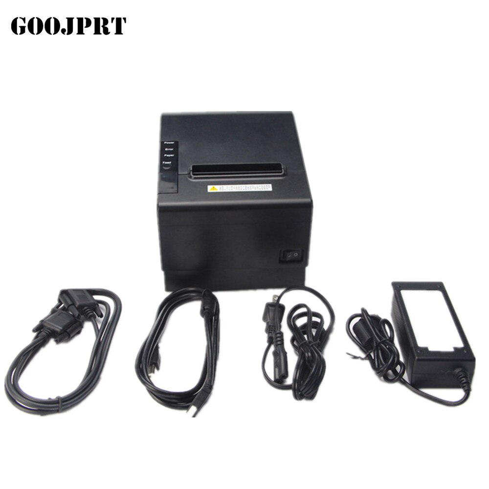 Fast Thermal Printer Qr Bar Code Sticker Clothing Commodity Price Receipt Label Printer For Retail POS System JP-80H