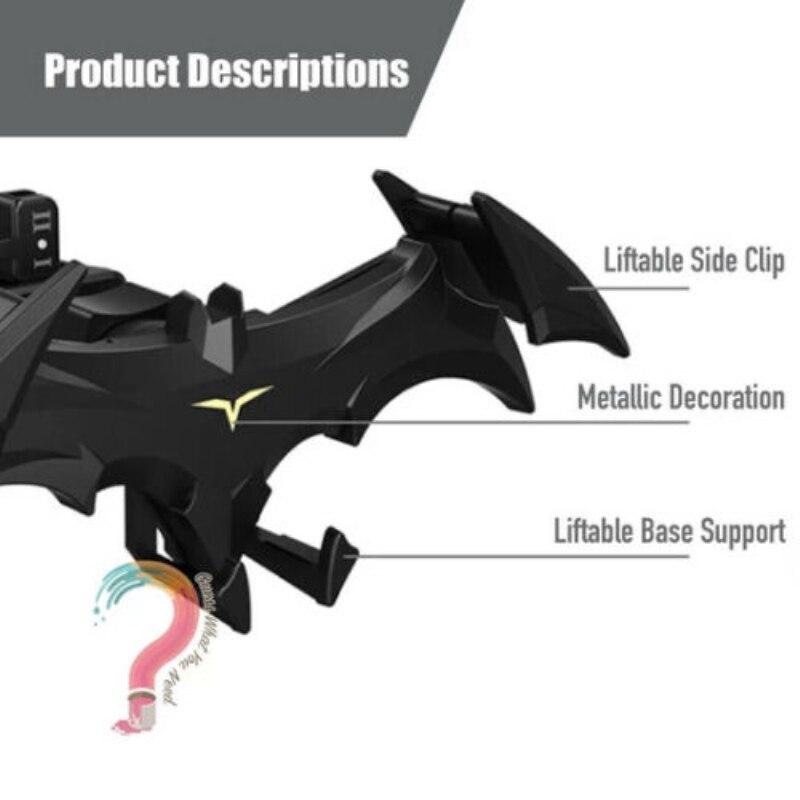 Soporte estable de forma de murciélago soporte de teléfono soporte Universal de ventilación de aire para coche soporte de teléfono móvil soporte rotatorio de navegación GPS