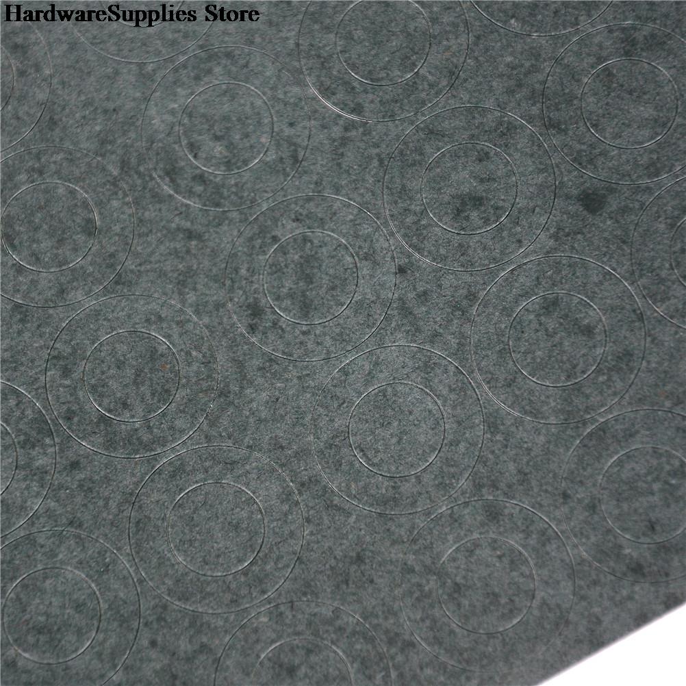 100Pcs/Sheet 18650 Li-ion Battery Insulation Gasket Barley Paper Battery Pack Cell Insulating Glue Patch Electrode Insulated Pad