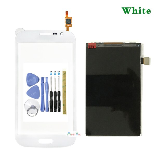 Pantalla Lcd con Sensor de digitalizador táctil para Samsung Galaxy Grand Duos i9082 i9080 Neo plus i9060i i9060 i9062 i9063: LCD and Touch White