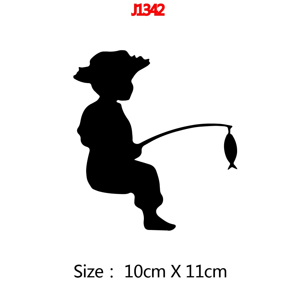 Fiske väggdekor konst vinyl klistermärken för barnrum dekoration konst dekor tapeter