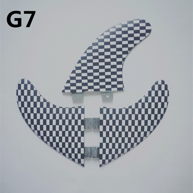 Surfboard Fins Hot Surf 69 Carbon/Honeycomb FCS Surfboard Thruster set of 3 M5 e