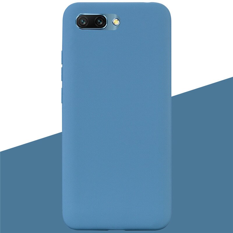 Capa de silicone para col honor 10, capa 5.84 fina, macia, tpu, proteção traseira para col honor 10 col l29: 12 Lake Blue