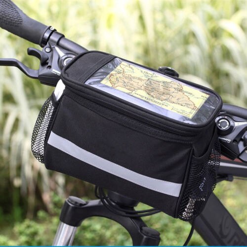 Universel opbevaring vandtæt cykeltaske cykel cykeltaske sag cykelstel tasker til cykeltilbehør