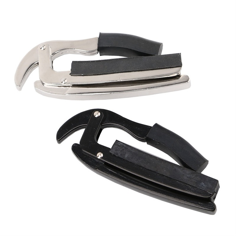 Acoustic Electric Tune Quick Change Trigger Metal Guitar Capo Key Clamp for Guitar Ukulele Accessory Tool
