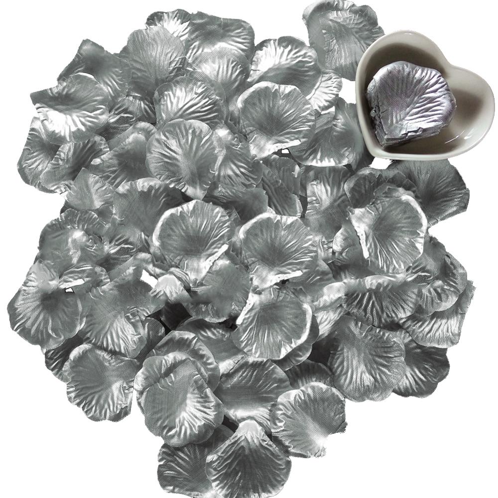 200 stk/parti 5*5cm silke rosenblade blomsterblade kronblade bryllup forsyninger favoriserer festdekorationer romantisk kunstig rosenblomst