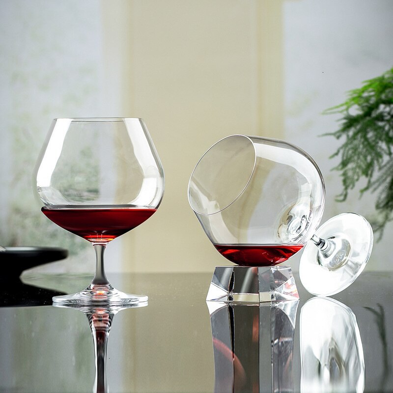 Brandy Goblet Crystal Red Wine Glass Originality European Style Lead Free Household Transparent Bar Personality Wine Cups