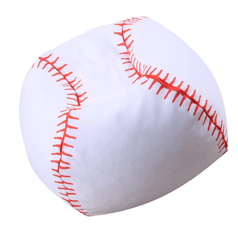1Pc Creatieve Knuffel Opslag Bean Bag Stoel Baseball Stijl Opbergtas