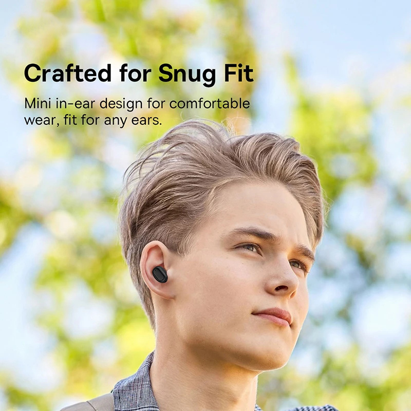 Bezprzewodowe słuchawki Baseus True Bluetooth 5.3 HiFi Sportowe słuchawki douszne Szybkie ładowanie 0,06 'Niski czas oczekiwania 25 godzin odtwarzania