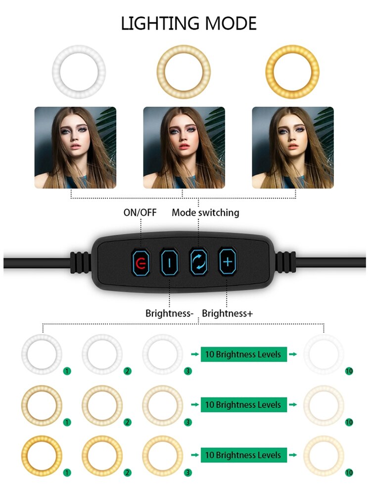 TKL Desk Cell Phone Holder Aluminum Phone holder microphone stand for iPhone Android Smartphone