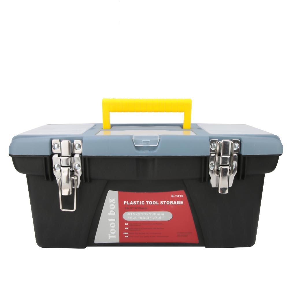 Draagbare Toolbox Met Handvat Hardware Storage Case Reparatie Tool Container Reparatie Tool Box