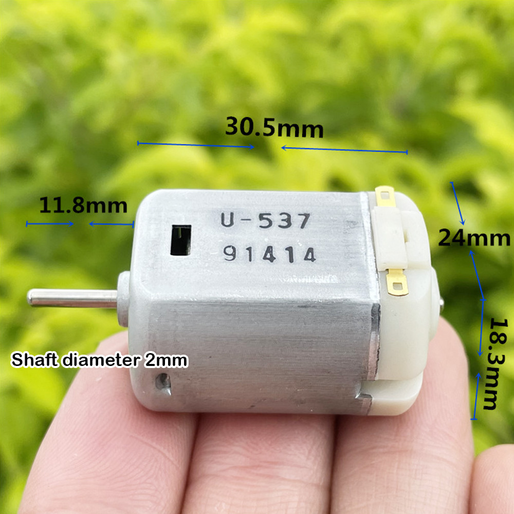 Nichibo Mini 280 Motor Dc 3V-12V 12300Rpm Sterke Magnetische Carbon Borstel Speelgoed Model Motor Voor vierwielaandrijving Elektrische Machines