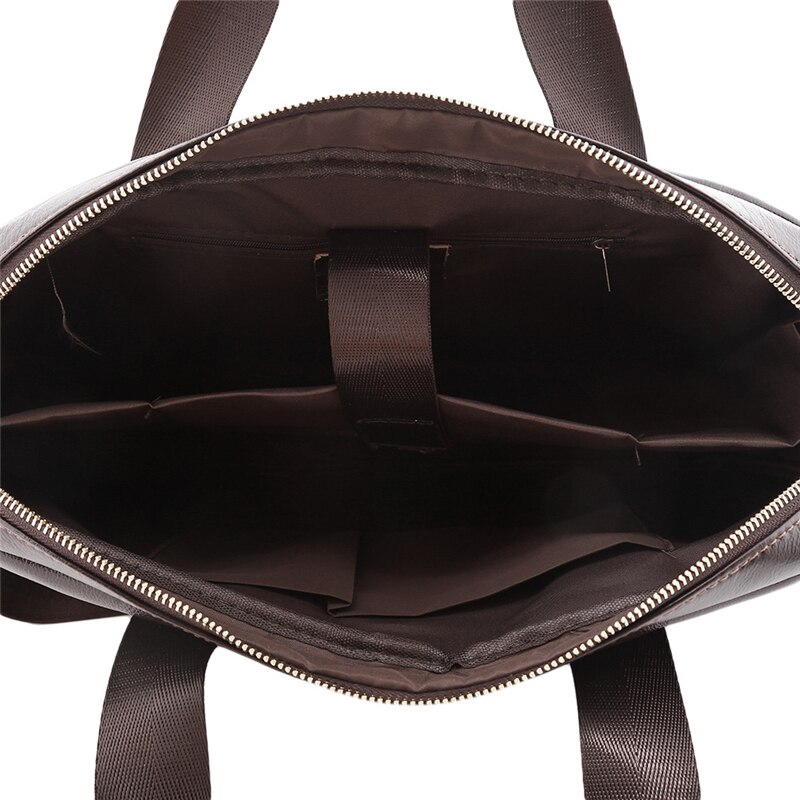 Aktetassen herentas pu leer multifunctionele messenger bags laptoptas leren aktetas