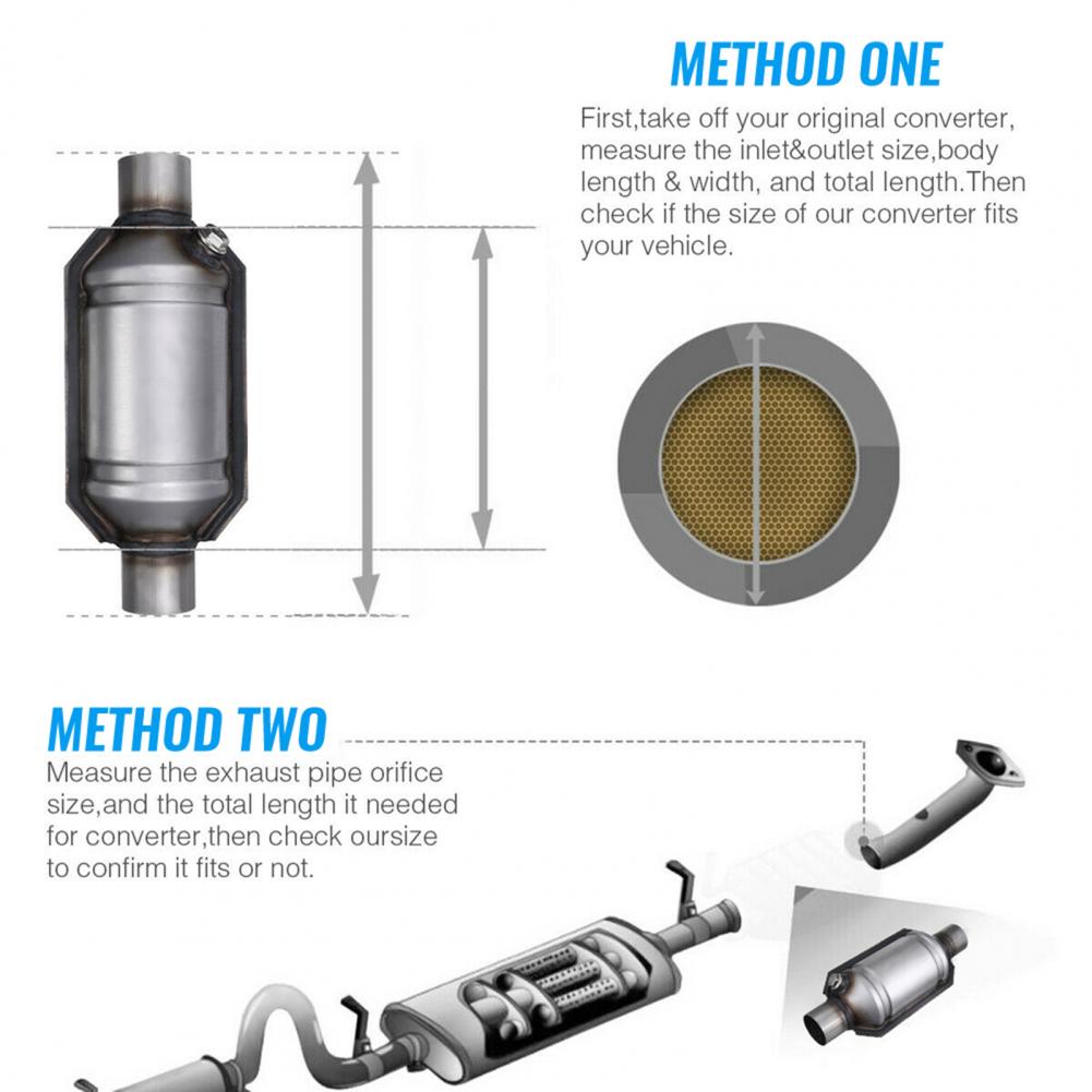 Catalytic Converter Weld-on Stable Performance High Flow Exhaust Manifold Catalytic Converter
