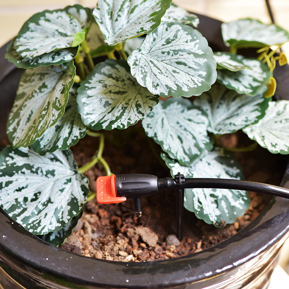 5-50Pcs Adjustable Irrigation Drippers Sprinklers 1/4'' Emitter Dripper Micro Drip Irrigation Sprinklers For Watering System