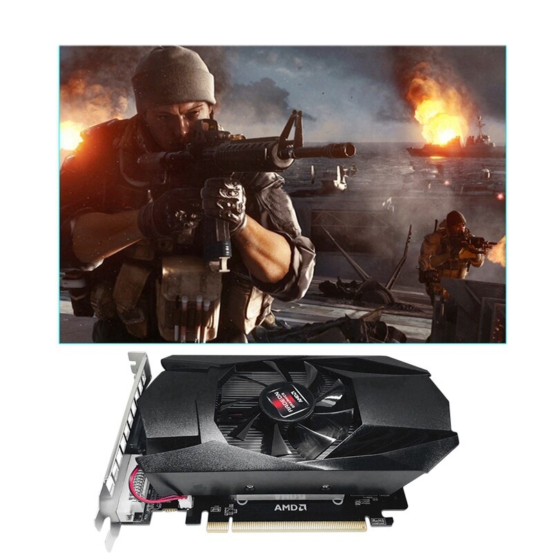 Hd 6570 1Gb Beeld Kaart, High-Performance Computer Beeld Kaart Voor Desktop Gaming Chassis