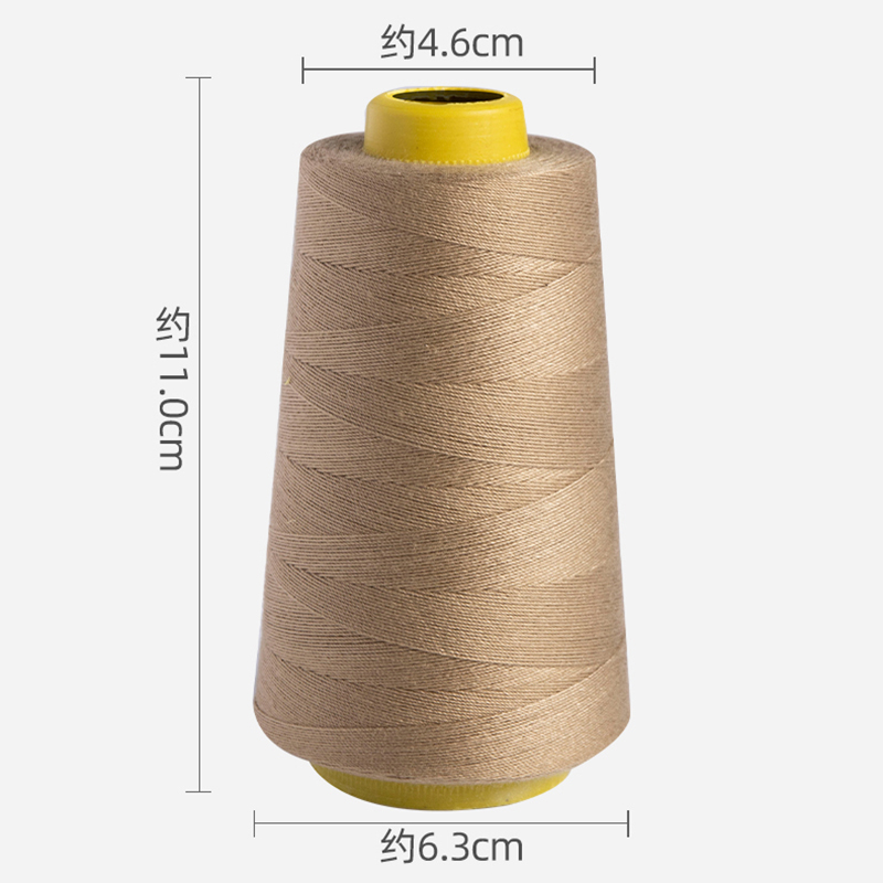 Hilo de coser grueso 203 de tela vaquera, hilo de coser de poliéster de Color, máquina de coser, costura doméstica, accesorios hechos a mano DIY
