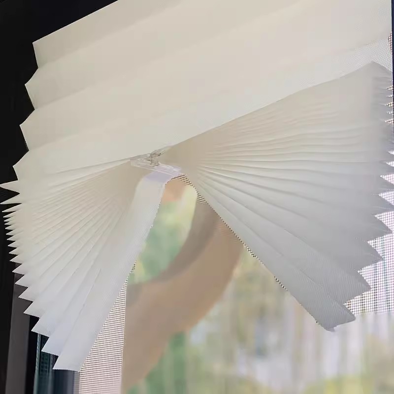 Mørkleggingsgardin ikke-vevde plisserte persienner selvklebende solskjerming gardin kjøkken kontorgardiner stue balkongdekor