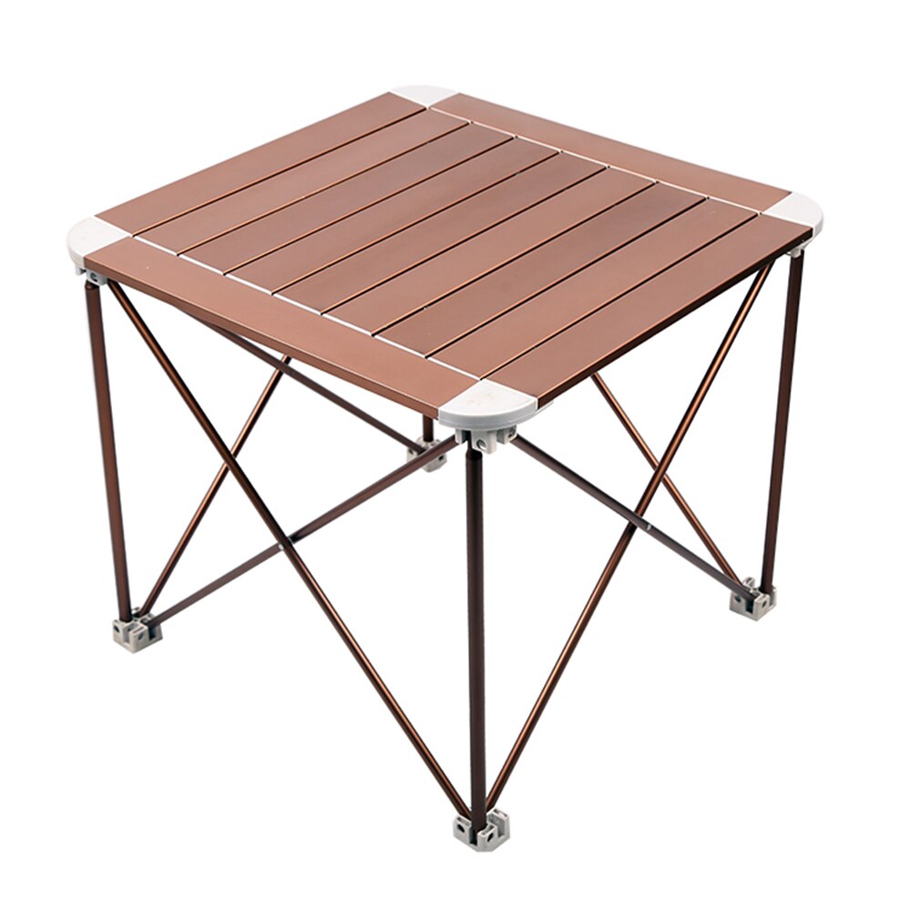 Outdoor Opvouwbare Camping Tafel Draagbare Ultralight Aluminium Tafel Met Opbergtas Voor Camping, Picknick, Bbq, Strand, vissen