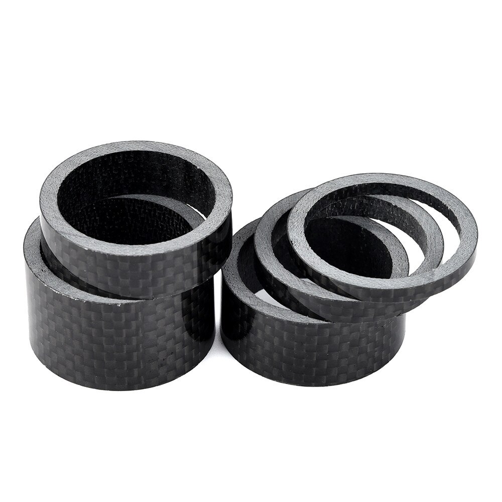 cycling supplies 1 Set Washers Headset Spacer 3/5/10/15/20mm 1 1/8 in Road Bike Bicycle Stem Bike Outdoor Cycling#8