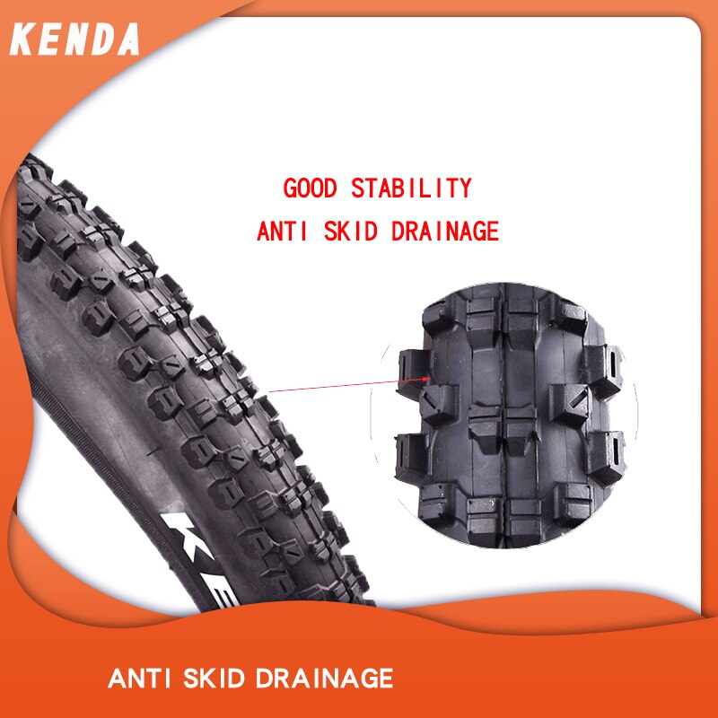 KENDA MTB Bike Tire K1010 BMX Mountain Bicycle tyre 26*1.95 folding bike parts 60TPI Steel wire mountain bike tires