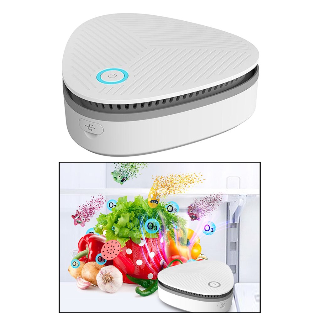 Car &amp; Room Air Purifier Ozone Generator Disinfection Refrigerator Odor Remover