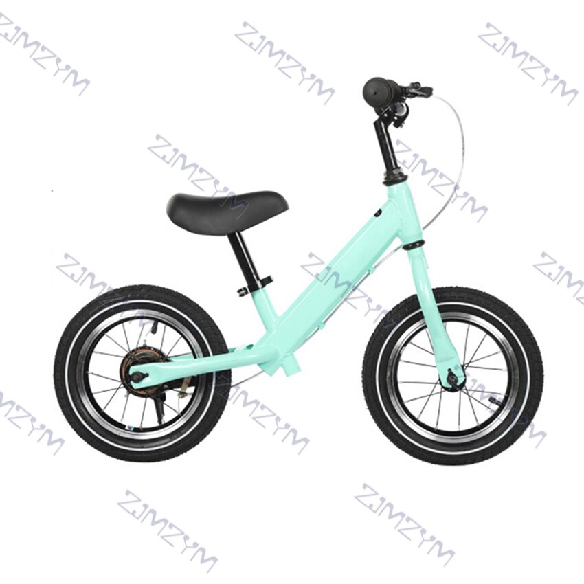 Ultralight Children Bike 12-Inch Kids Bicycle Balance Bike for 2-6 Years Old Boys Girls Riding Children Bicycle Durable Tires