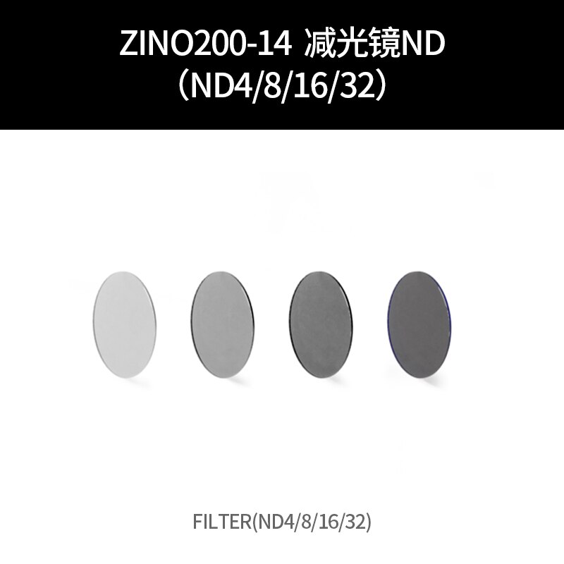 Hubsan zino 2 zino 2 rc drone quadcopter reservedele filter nd linse tof optisk flow linse: Zino 200-14