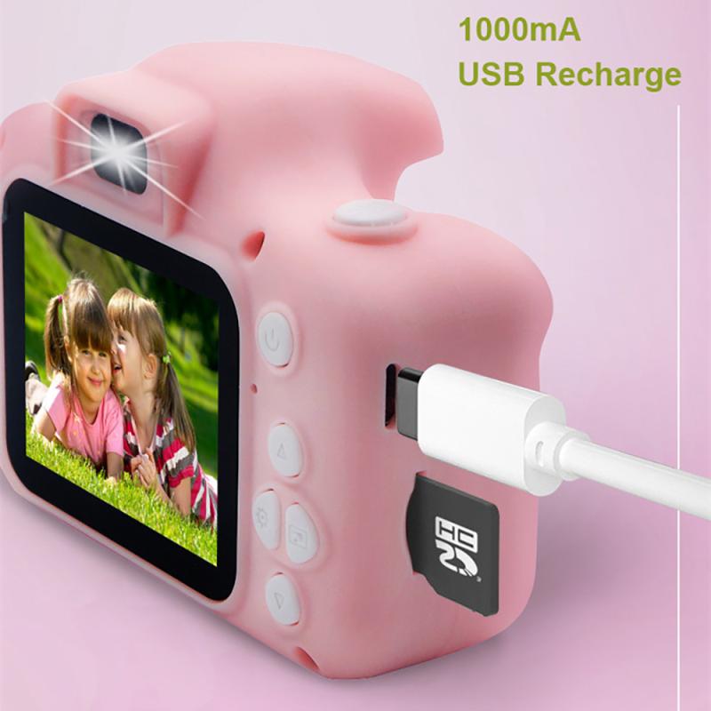 Kids Mini Camera - 2 Inch Screen - 5MP - Full HD Video - Educational Toy Gift