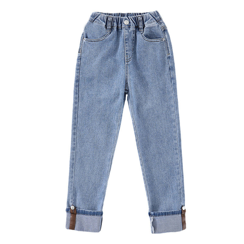 Jean fin en forme de cœur pour filles, pantalon d&#39;été pour enfants de 4, 6, 8, 10, 12, 13 ans: 170-(13-14T)