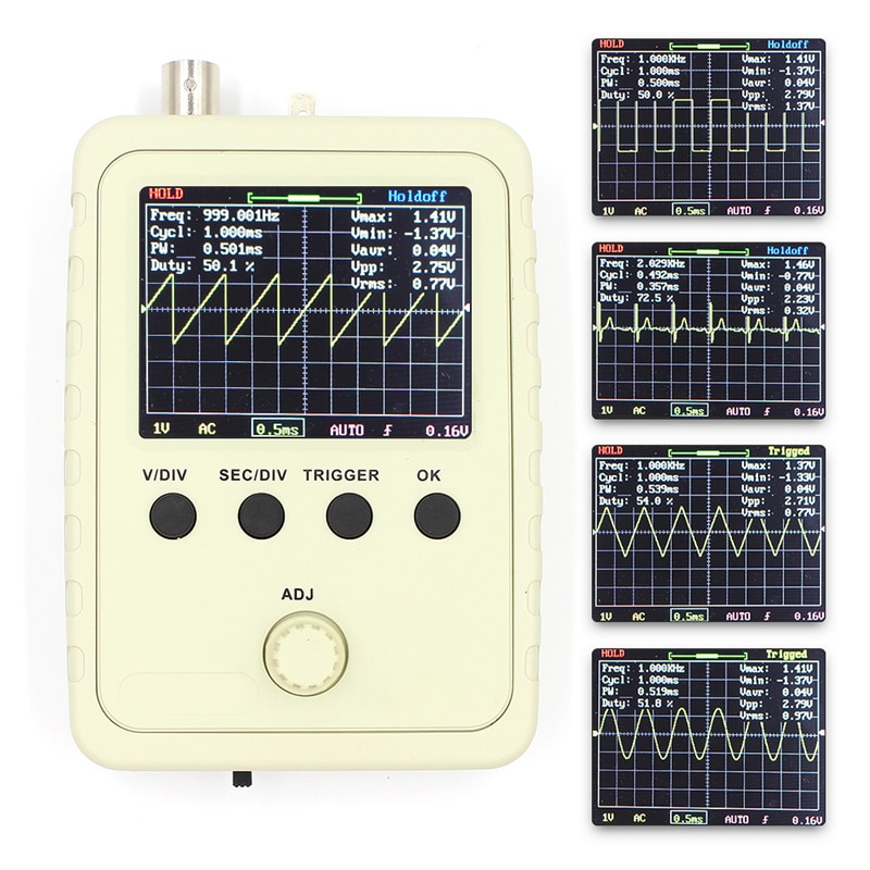 DSO150 Digital Oscilloscope full assembled Oscilloscope with Probe