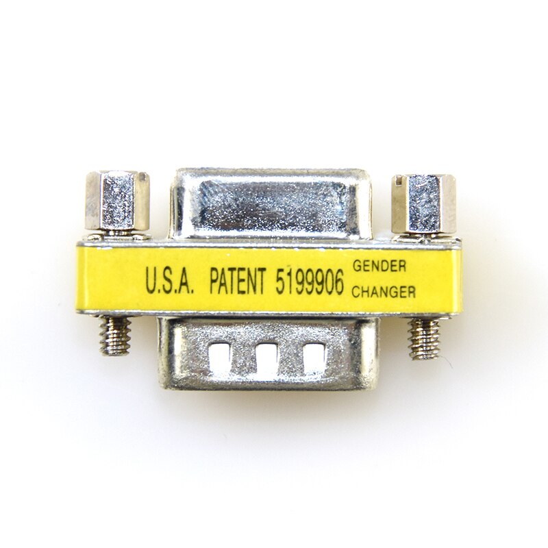 Cabletime 15 Pin VGA SVGA HD15 VGA Male to VGA Female Plug Coupler Mini Gender Changer Adapter Converter Computer Cable2pcs N182