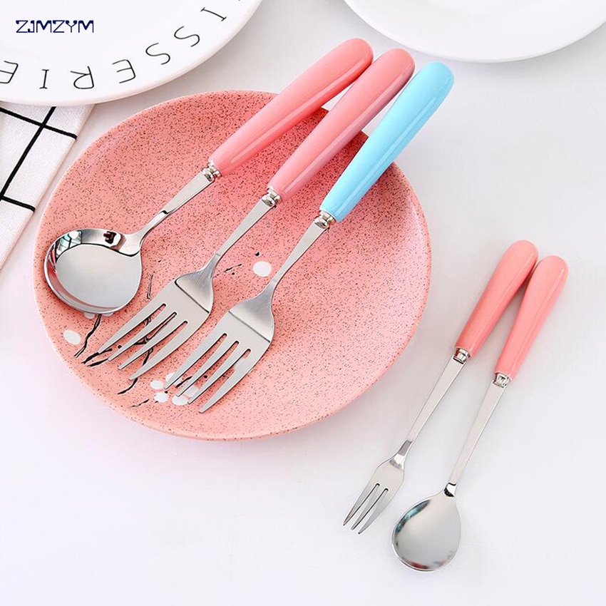 Klein roestvrijstalen bestek, fruitvork, voorgerecht, snack, dessertvork, keuken voor feestjes, fruitprikker, gadget