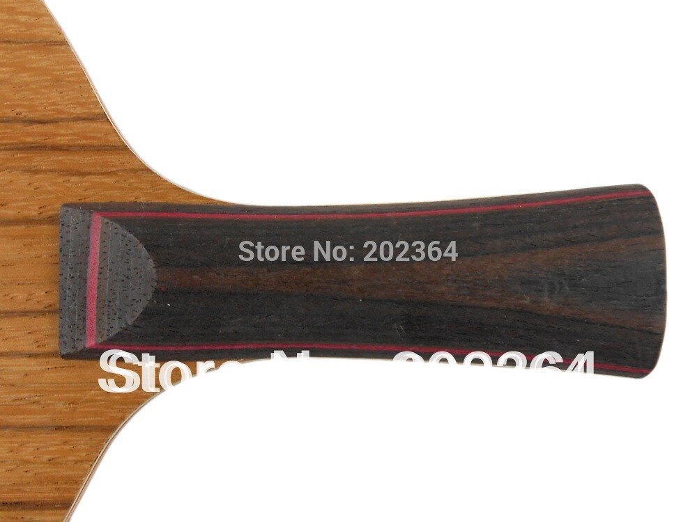 Sanwei H6 (H-6, H 6) Red Rosewood (7-madeira Compensada) Ataque + Loop OFF + Ténis de Mesa Lâmina para Raquete de Pingue-pongue
