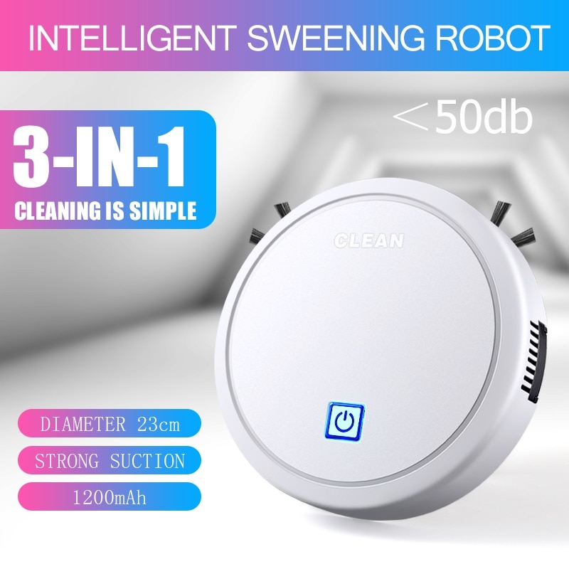 Chargable Intelligent Sweeping Robot Automatic Cleaning Machine Lazy Smart Robot Vacuum Cleaner Home Office Cleaning