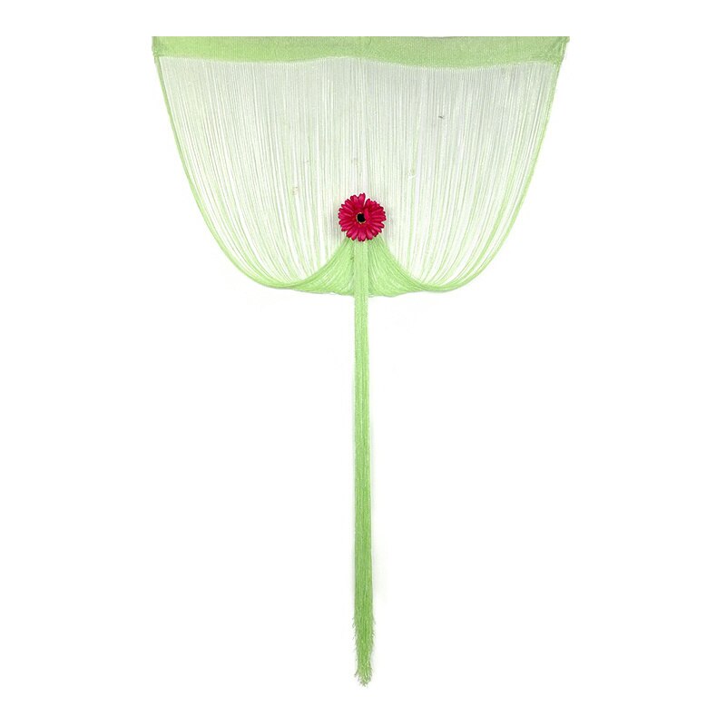 200cm*100cm Panel Fringe String Curtain Room Divider Wedding Drapery