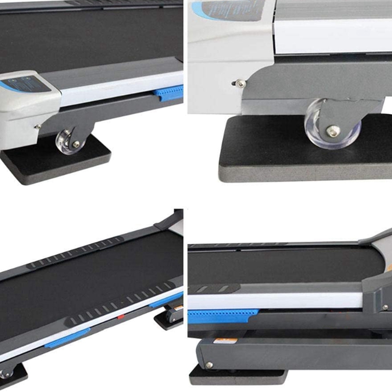 6PCS Treadmill Mat Thickened High-Density Rubber Soundproof Pad Wear-Resistant Sports Equipment Mat