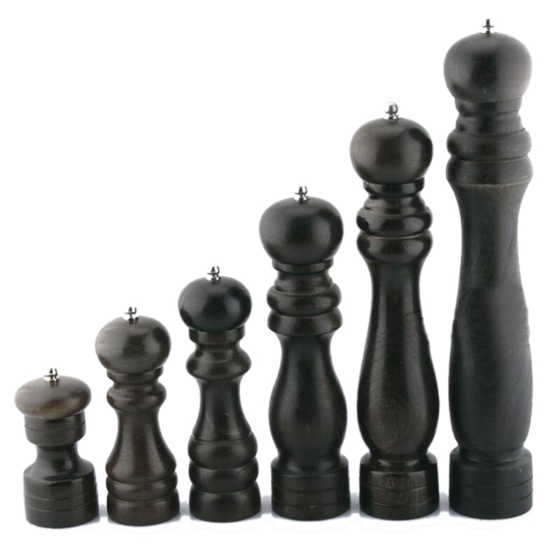 Molinillo de cerámica para sal y pimienta, molino de especias sólido ajustable, molinillo de condimentos para el hogar, herramientas de cocina, suministros para barbacoa, 1 ud.